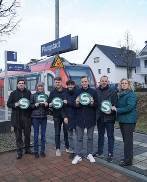 SPD-Politiker aus Stadt, Kreis und Land setzen sich für eine Verlängerung der S3 nach Pfungstadt ein.